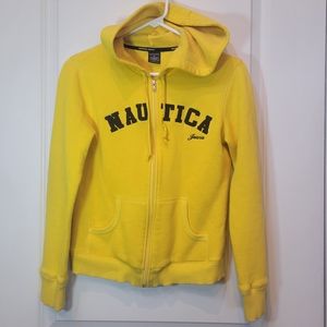 NAUTICA SP full zip yellow  hoodie jacket with NAUTICA Jeans Like new